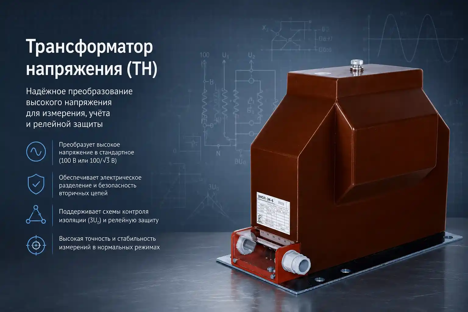 Трансформатор напряжения: устройство, принцип работы, виды и выбор